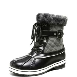 Dream Pairs River 3 Mid Calf Faux Snow Boot NIB From Just Fab  UK9/US11